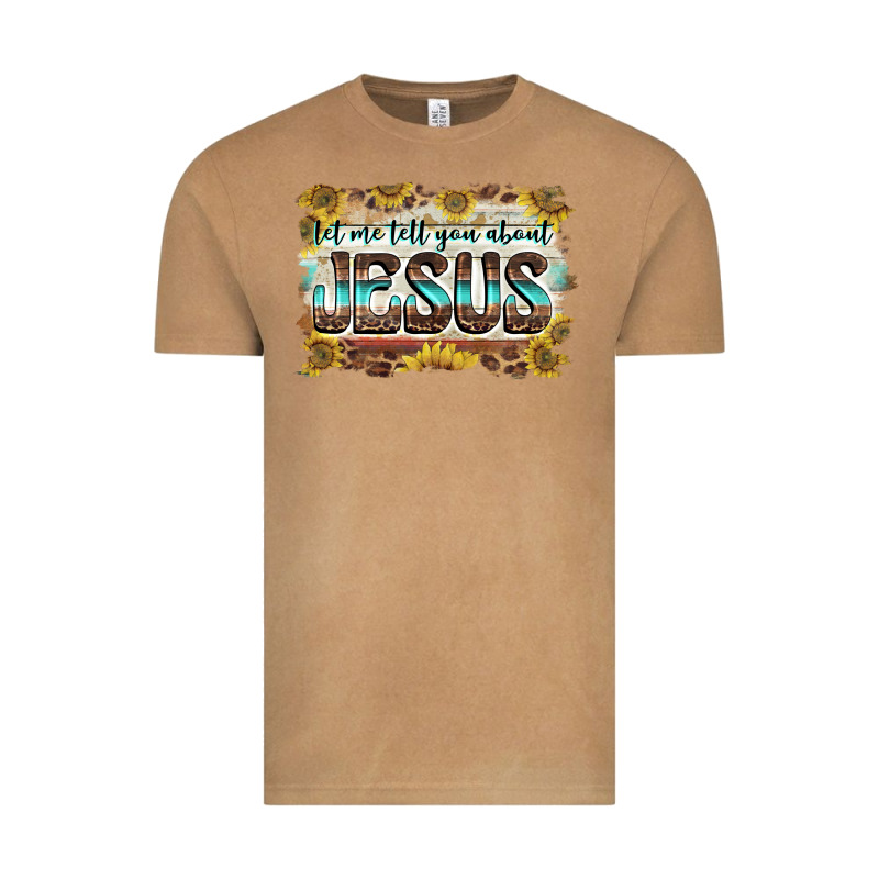 Let Me Tell You About Jesus Vintage Tee by BarkalooDesign | Teevron