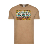 Vintage Coffee let me tell you about jesus Vintage Tee - BarkalooDesign