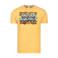 Vintage Mustard let me tell you about jesus Vintage Tee - BarkalooDesign