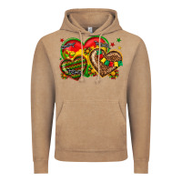 Vintage Coffee juneteenth heart Vintage Hoodie - texasbilliewilder