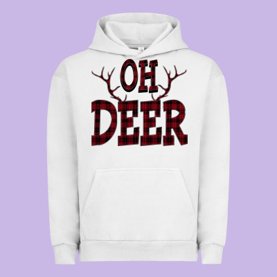 Oh Deer Urban Hoodie Designed By Bettercallsaul