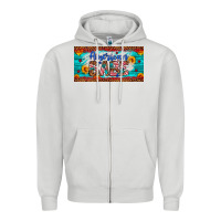 Dove Grey american babe Zipper Hoodie - Artiststas