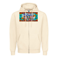Sandshell american babe Zipper Hoodie - Artiststas
