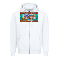 White american babe Zipper Hoodie - Artiststas