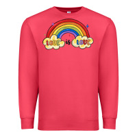 Cardinal love is love lgbtq Premium Sweatshirt - MaliasSmallBusiness