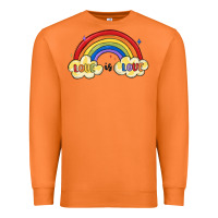 Carrot love is love lgbtq Premium Sweatshirt - MaliasSmallBusiness