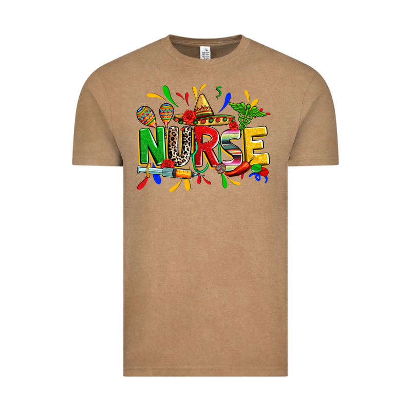 Cinco De Mayo Nurse Vintage Tee by Zillion Design Studio | Teevron