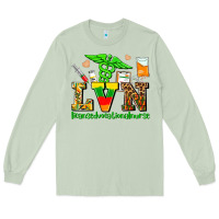 Matcha lvn juneteenth licensed vocational nurse with croc Long Sleeve Tee - AdoDesignShop