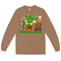 Toasted Coconut lvn juneteenth licensed vocational nurse with croc Long Sleeve Tee - AdoDesignShop