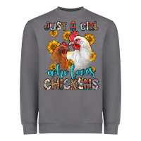 Storm just a girl who loves chickens Heavyweight Sweatshirt - Zillion Design Studio
