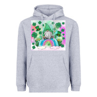 St Patrick's Gnome Heavyweight Hoodie | Teevron