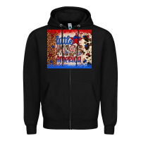 Black little miss america Zipper Hoodie - Artiststas