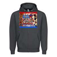 Smoke little miss america Zipper Hoodie - Artiststas