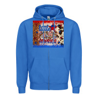 True Royal little miss america Zipper Hoodie - Artiststas