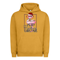 Pigment Peanut Butter Merryy Flocking Christmas Flamingo Urban Hoodie - Bettercallsaul