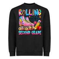 Black rolling into second grade Heavyweight Sweatshirt - texasbilliewilder