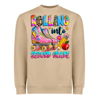 Mushroom rolling into second grade Heavyweight Sweatshirt - texasbilliewilder