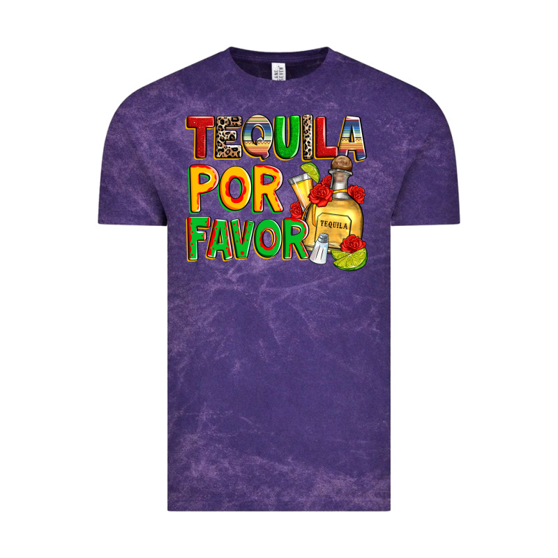 Tequila Por Favor Vintage Tee by Zillion Design Studio | Teevron