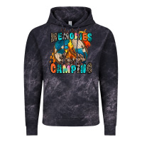 Cloud Black the best memories are made camping Vintage Hoodie - Zillion Design Studio