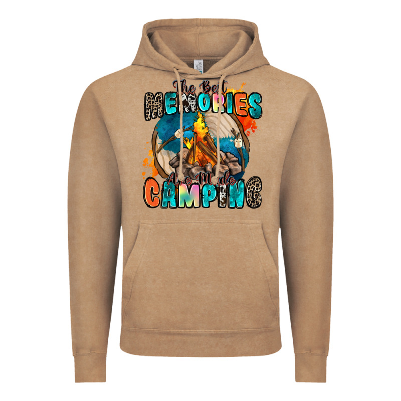 The Best Memories Are Made Camping Vintage Hoodie by Zillion Design Studio | Teevron