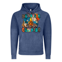 Vintage Denim the best memories are made camping Vintage Hoodie - Zillion Design Studio