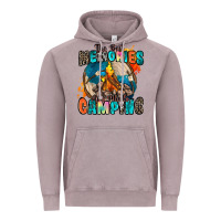 Vintage Zinc the best memories are made camping Vintage Hoodie - Zillion Design Studio