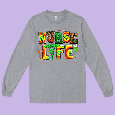 Juneteenth Nurse Life Long Sleeve Tee Designed By Adodesignshop
