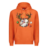 Carrot Baseball Horn Christmas Premium Hoodie - BundleAndBundleShop