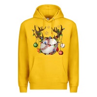 Lemon Baseball Horn Christmas Premium Hoodie - BundleAndBundleShop