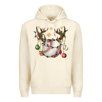 Sandshell Baseball Horn Christmas Premium Hoodie - BundleAndBundleShop
