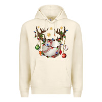 Tofu Baseball Horn Christmas Premium Hoodie - BundleAndBundleShop