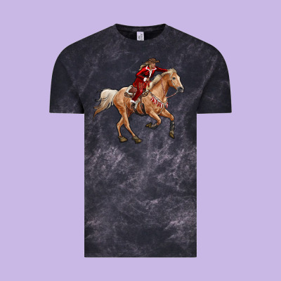 Christmas Cowgirl Vintage Tee Designed By Ranaportraitstore