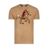 Vintage Camel christmas cowgirl Vintage Tee - RanaPortraitStore