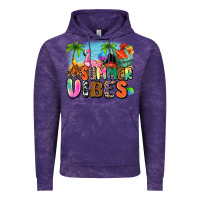 Cloud Purple summer vibes camp Vintage Hoodie - Zillion Design Studio