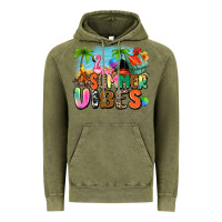 Vintage Olive summer vibes camp Vintage Hoodie - Zillion Design Studio