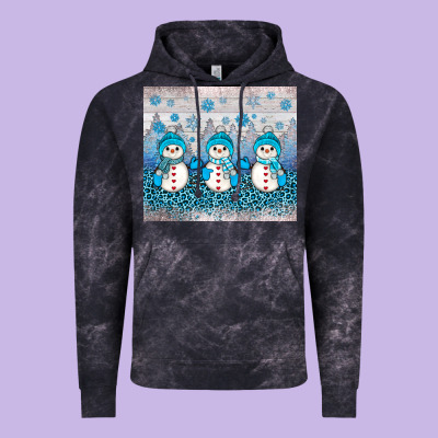 Snowman Winter Vintage Hoodie Designed By Jahusdesignshop