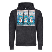 Vintage Black snowman winter Vintage Hoodie - JahusDesignShop