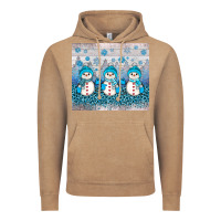 Vintage Coffee snowman winter Vintage Hoodie - JahusDesignShop