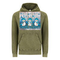 Vintage Olive snowman winter Vintage Hoodie - JahusDesignShop