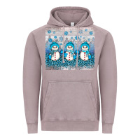 Vintage Zinc snowman winter Vintage Hoodie - JahusDesignShop