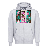 Heather Grey lpn licenced practical nurse and element Zipper Hoodie - AdoDesignShop