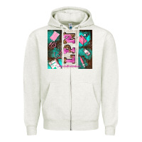 Oatmeal Heather lpn licenced practical nurse and element Zipper Hoodie - AdoDesignShop