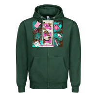 Sports Green lpn licenced practical nurse and element Zipper Hoodie - AdoDesignShop