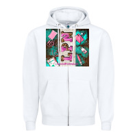 White lpn licenced practical nurse and element Zipper Hoodie - AdoDesignShop