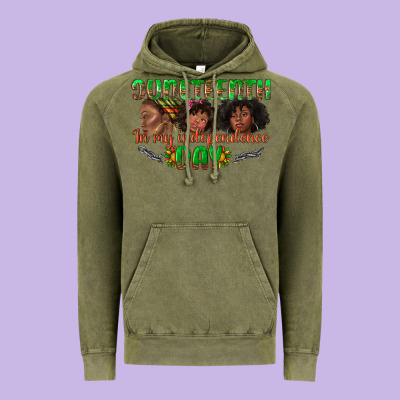 Vintage Hoodie juneteenth in my independence day
