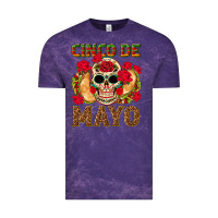 Cloud Purple Cinco de Mayo Vintage Tee - texasbilliewilder
