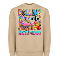 Mushroom rolling into sixth grade Heavyweight Sweatshirt - texasbilliewilder