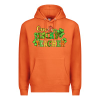 Carrot one lucky teacher Premium Hoodie - AdoDesignShop