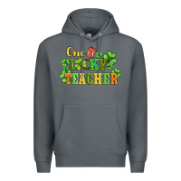 Rock one lucky teacher Premium Hoodie - AdoDesignShop