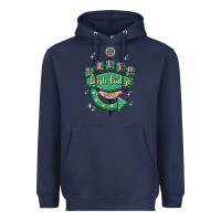 Navy irish lodge vacant Heavyweight Hoodie - MaliasSmallBusiness